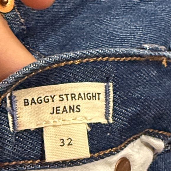 (T4) Madewell loose-fit straight-leg jeans in dark distressed,32(1),28(3), 26(1) - Picture 11 of 16